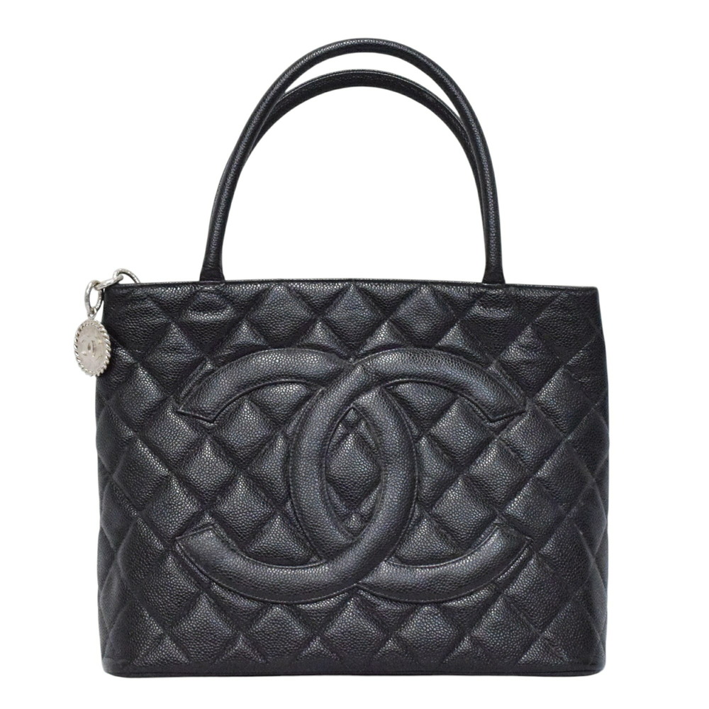 Chanel Caviar Mark Reissue Tote Coco Leather Bag